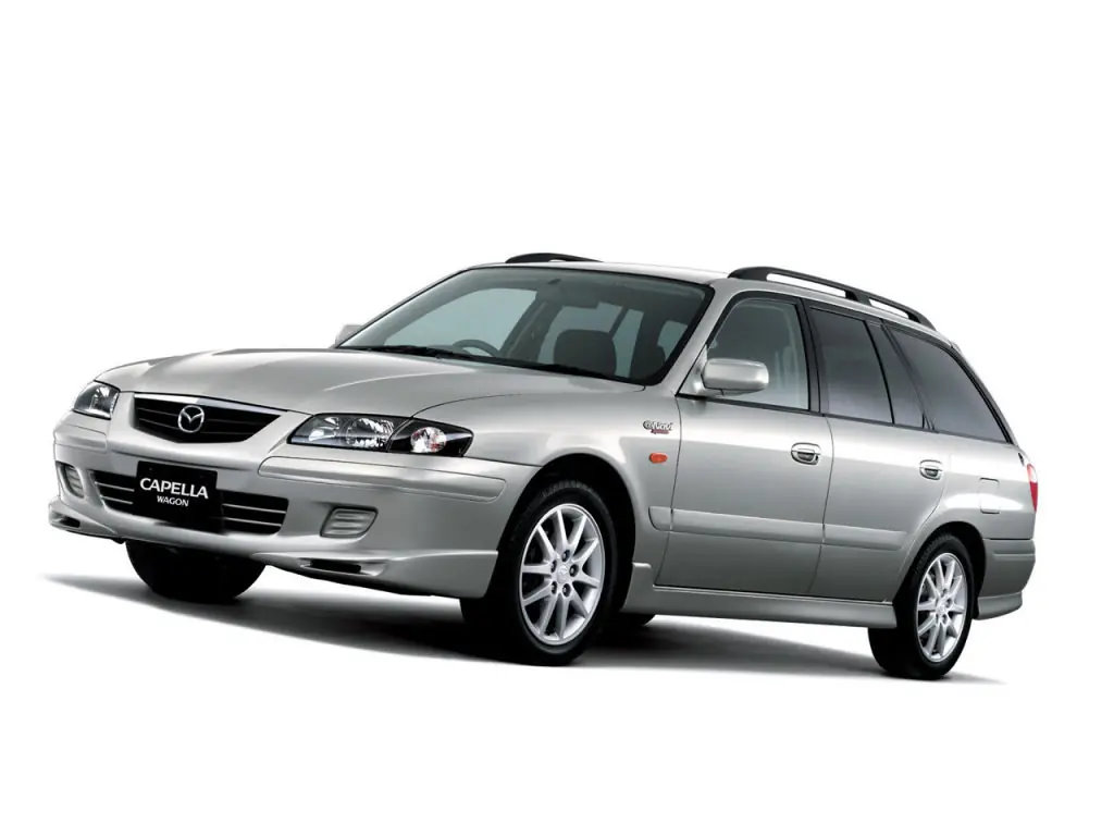 Mazda Capella (GW5R, GW8W, GWER, GWEW) 7 поколение, рестайлинг, универсал (10.1999 - 04.2002)